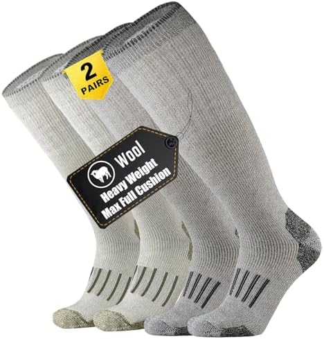 Merino Wool Knee High Boot Socks • Mixed 1