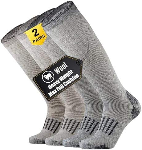 Merino Wool Knee High Boot Socks • Mixed 2